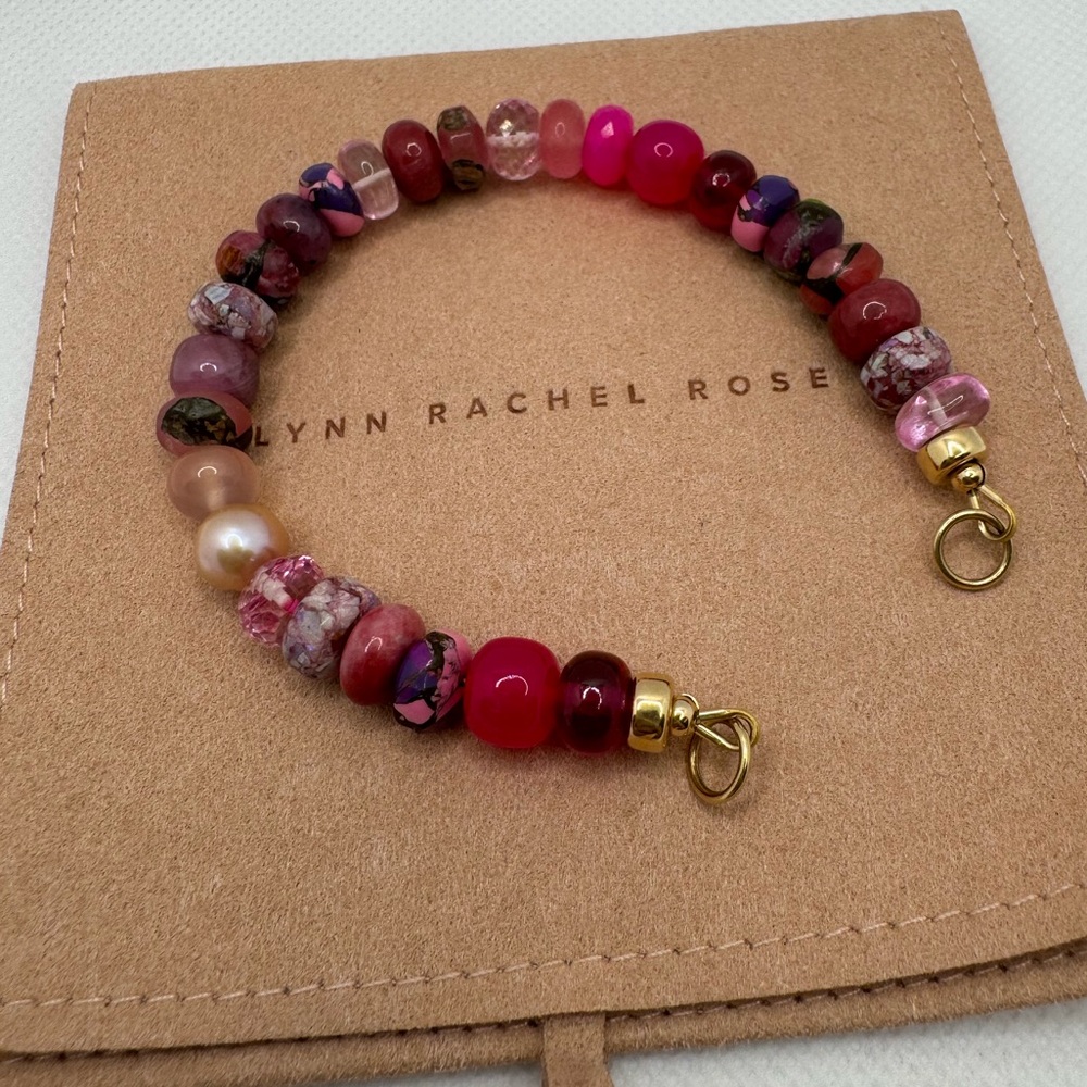 🌹🌹 Lynn Rachel Rose Rosie Bracelet 7 3/8” - Picture 3 of 6